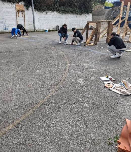 Replanteo de una cimentación superficial