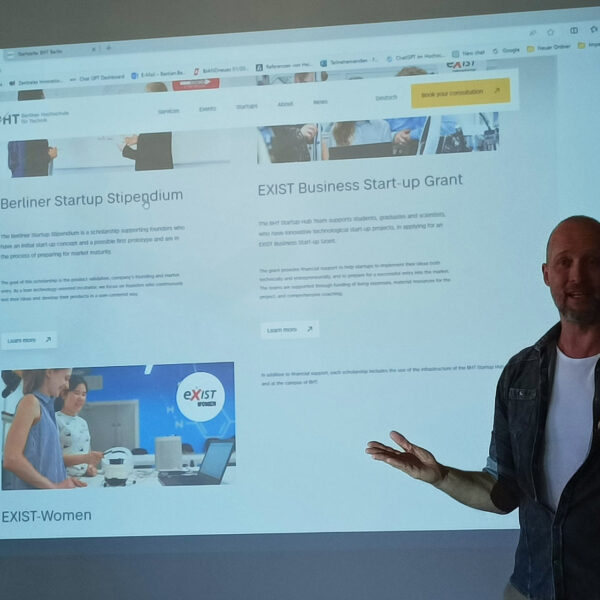 Construccion Bizkaia en Berlin del 13 al 17 de mayo aprendiendo buenas prácticas en emprendimiento.