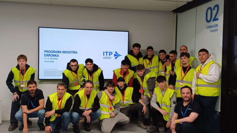 VISITA DE ALUMNOS DE SOLDADURA A ITP EXTERNALS